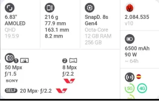 Xiaomi POCO F7 12/256GB Negro+REGALO