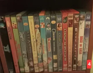 Lote DVDs Películas Infantiles y Adultos