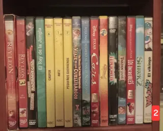 Lote DVDs Películas Infantiles y Adultos