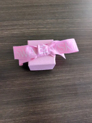 Anillo Swarovski Cristales Plata talla 58