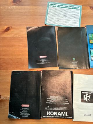 LOTE Manuales y Guías Nintendo 64 (N64)