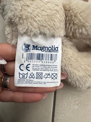 Orsetto peluche morbido con sciarpa