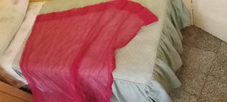 Tenda velata trasparente fucsia 144x264cm