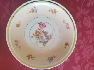 Vajilla porcelana francesa floral