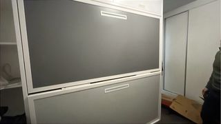 Mueble cama juvenil completo 2 camas