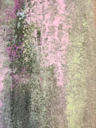 Cuadro abstracto pintado a mano