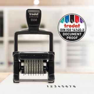 Sello Numerador Trodat 5558 Professional 4.0 – 8 D