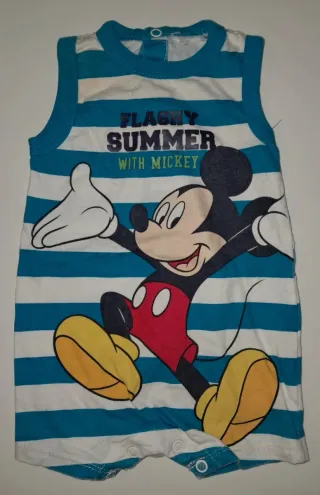 Lote Verano Bebé 3 Meses Mickey Mouse y tuc tuc