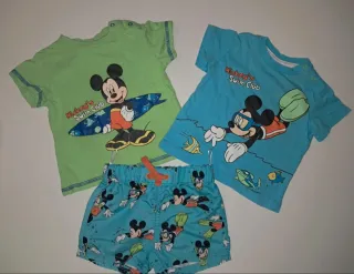 Lote Verano Bebé 3 Meses Mickey Mouse y tuc tuc