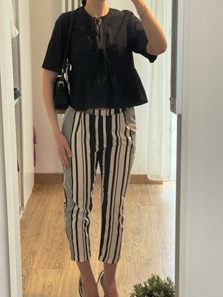 Pantaloni a righe Mixeri