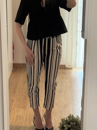 Pantaloni a righe Mixeri