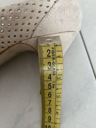 Scarpe Zara donna tacco 6 cm n.36