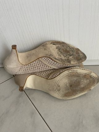 Scarpe Zara donna tacco 6 cm n.36