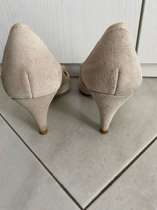 Scarpe Zara donna tacco 6 cm n.36