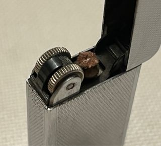 Isqueiro Vintage Thorens Jubilé com caixa e manual