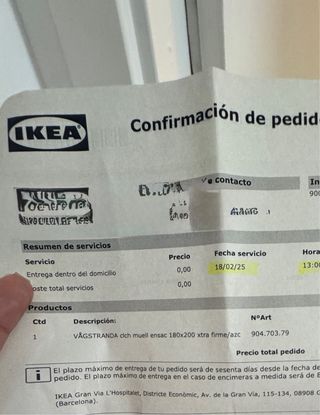 Colchón muelles 180x200 firmeza alta nuevo