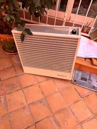 Radiador de gas beige