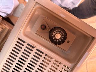 Radiador de gas beige