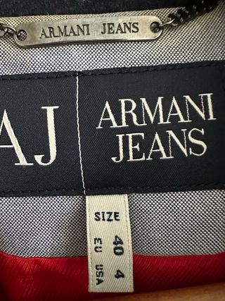 Chaqueta Armani Jeans Talla 40
