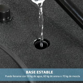 Canasta de Baloncesto con Ruedas Altura Ajustable