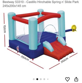 Castillo hinchable Bestway Up & Over