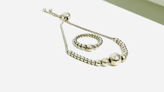 Conjunto Pandora Pulsera y Anillo Bolitas