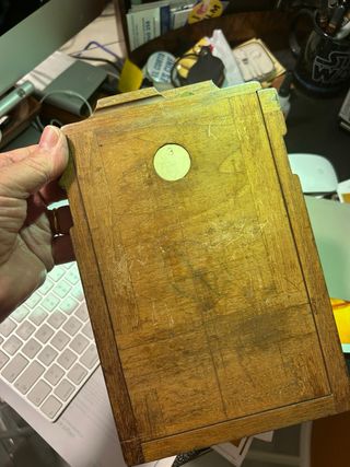 Cámara Vintage 13x18 con Chasis y Objetivo