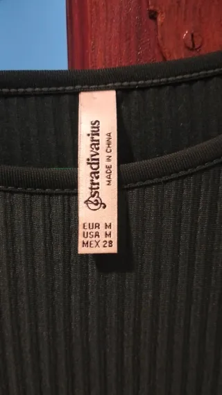 Camisa/vestido verde plisada manga larga talla úni