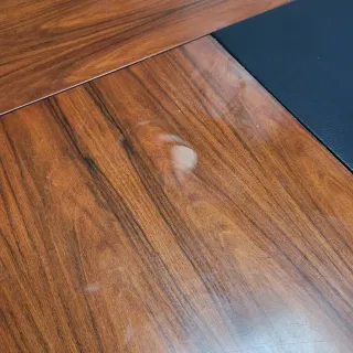 Escritorio de oficina madera y metal