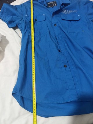 Camisa Jack & Jones Azul Talla M