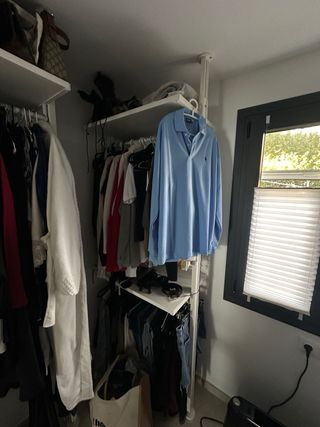 Sistema de armario abierto IKEA ELVARLI / Mallorca