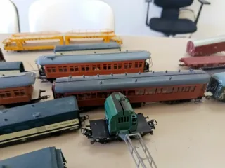 Lote maquetas trenes antiguos