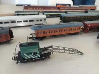 Lote maquetas trenes antiguos