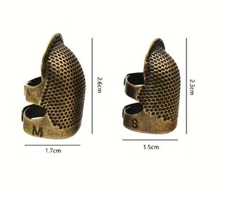 Dedal de costura para proteger dedo y uña