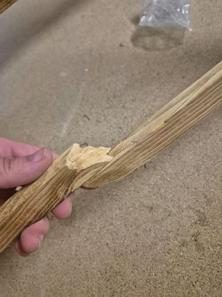 Soporte para Plantas de Madera Madera rota