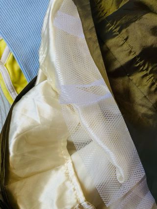 Vestido fiesta verde aceituna 4-6 años