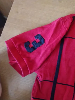 Polo Ralph Lauren Rojo Talla XL Cuadros