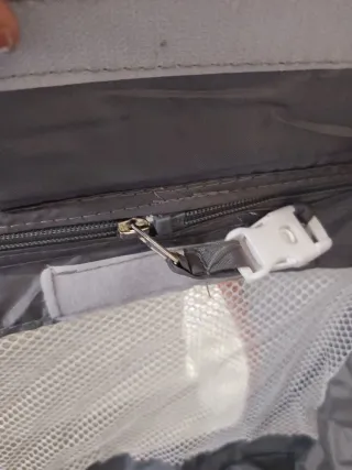 Cuna de viaje Lionelo Flower Flamingo + colchón