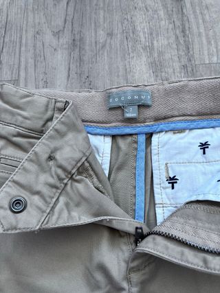 Pantalón chino niño coconut 122cm 6-7 años