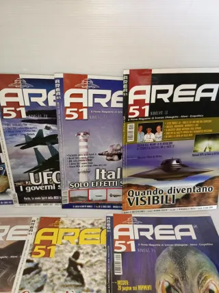 8 Riviste Area 51 Hera Edizioni