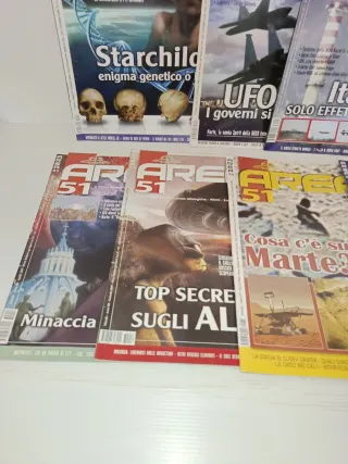 8 Riviste Area 51 Hera Edizioni