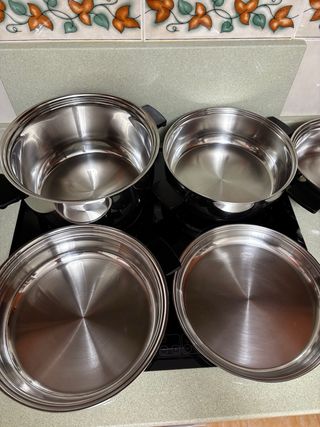 Batería Cocina Acero Inox 18/10 tipo AMC