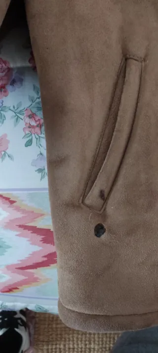 Cazadora Lacoste Hombre Beige/Marrón