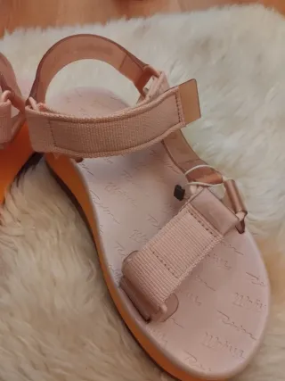 Sandalias Melissa Plataforma Rosas