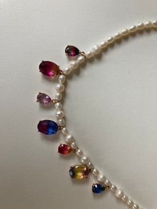 A sinner in pearls collana perline e ciondoli