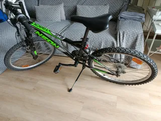 Bicicleta Neon Negra y Verde