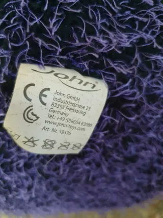 Palla saltarella pipistrello  viola con ali e ante