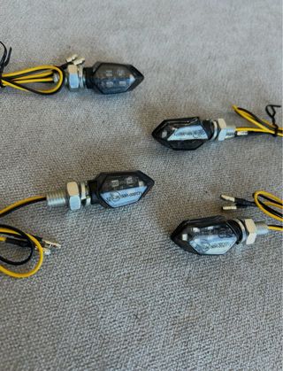 4 Intermitentes led moto Homologados NUEVOS
