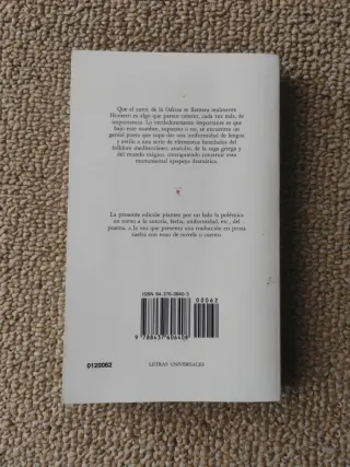 Odisea (Letras Universales / Universal Writings...