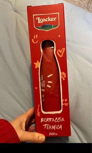 Borraccia Termica Loacker 500ml Rossa